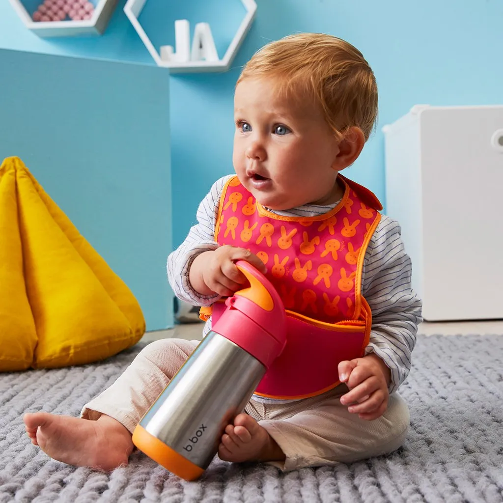 350ml insulated drink bottle - indigo rose