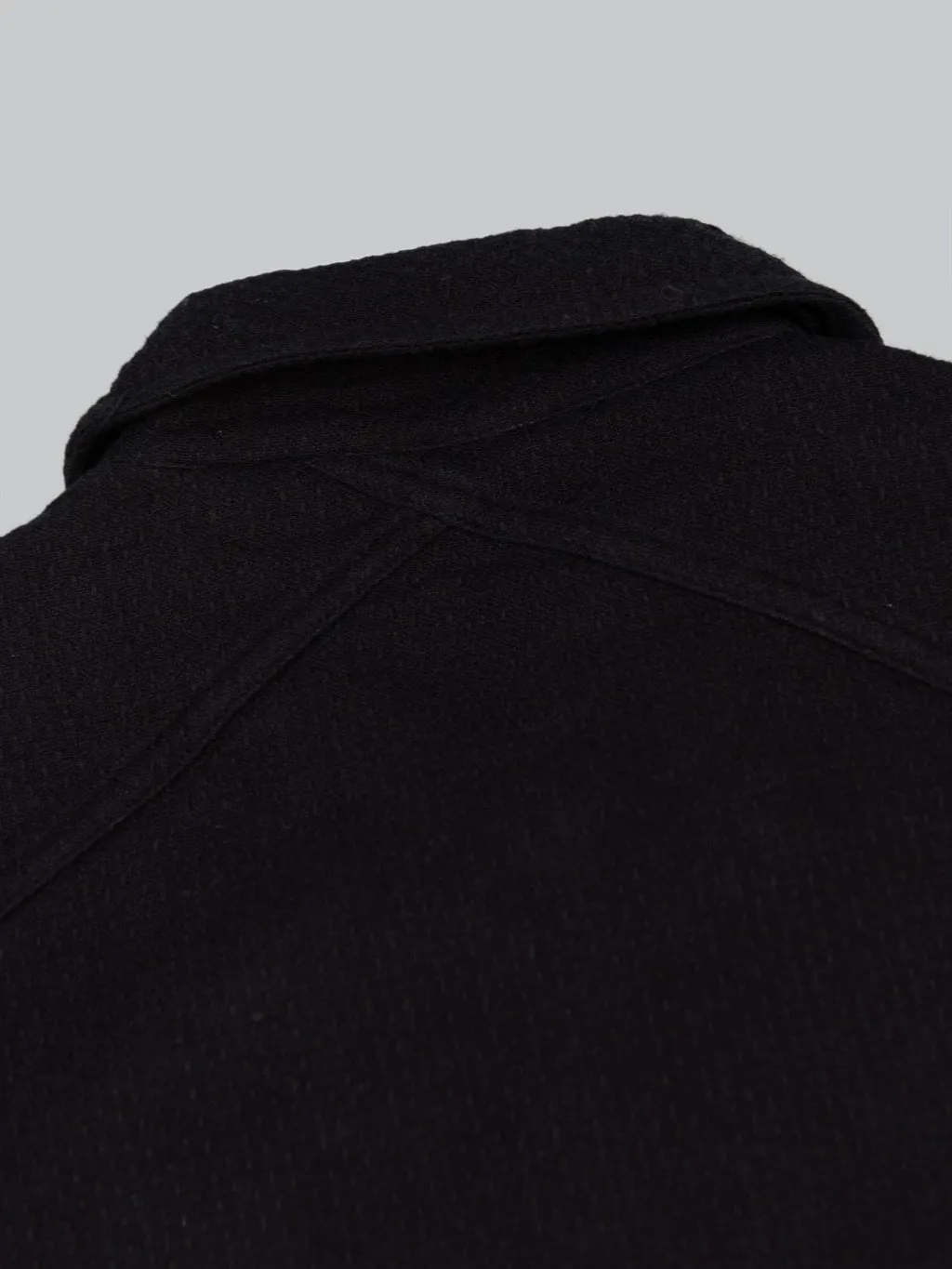 3sixteen CPO Shirt Black Overdye Sashiko