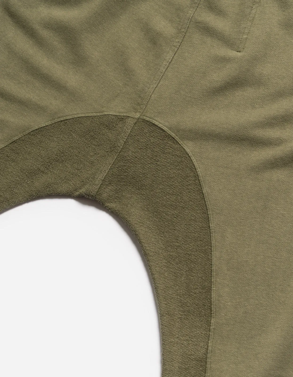 5003 Kesagiri Hemp Low Sweatpants Olive OG-107F