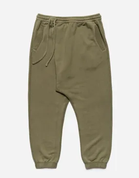 5003 Kesagiri Hemp Low Sweatpants Olive OG-107F