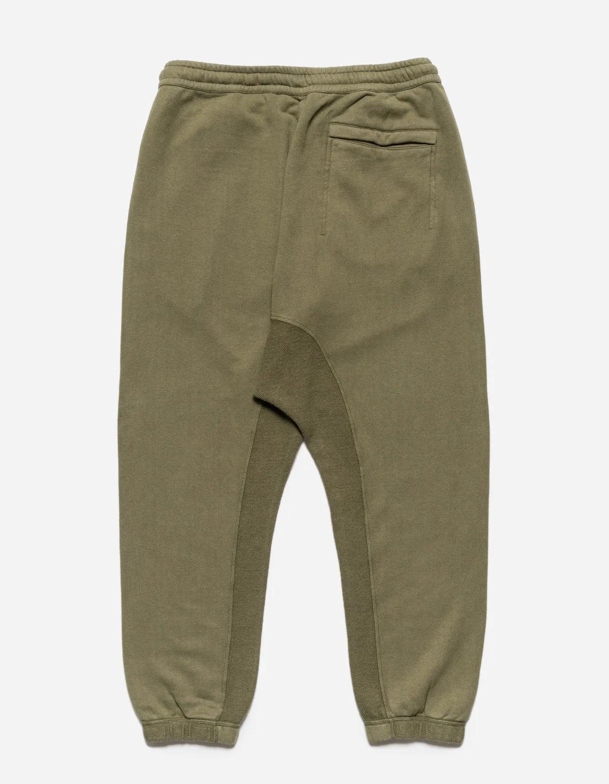 5003 Kesagiri Hemp Low Sweatpants Olive OG-107F