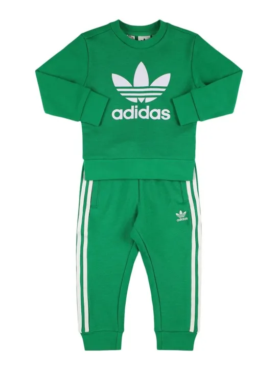 adidas Originals   Cotton blend sweatshirt &amp; sweatpants 