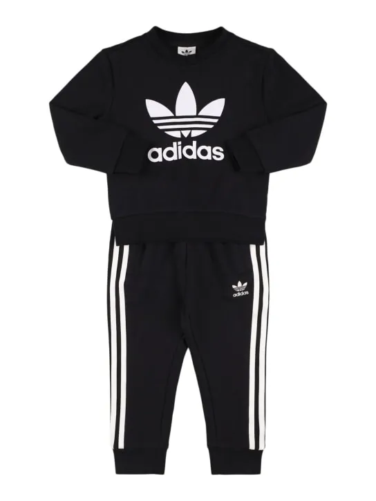 adidas Originals   Cotton blend sweatshirt &amp; sweatpants 