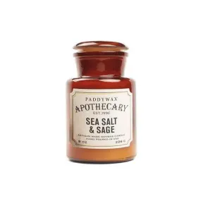 Apothecary Glass Candle | Sea Salt & Sage