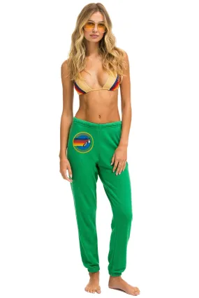 AVIATOR NATION MILL VALLEY SWEATPANTS - KELLY GREEN