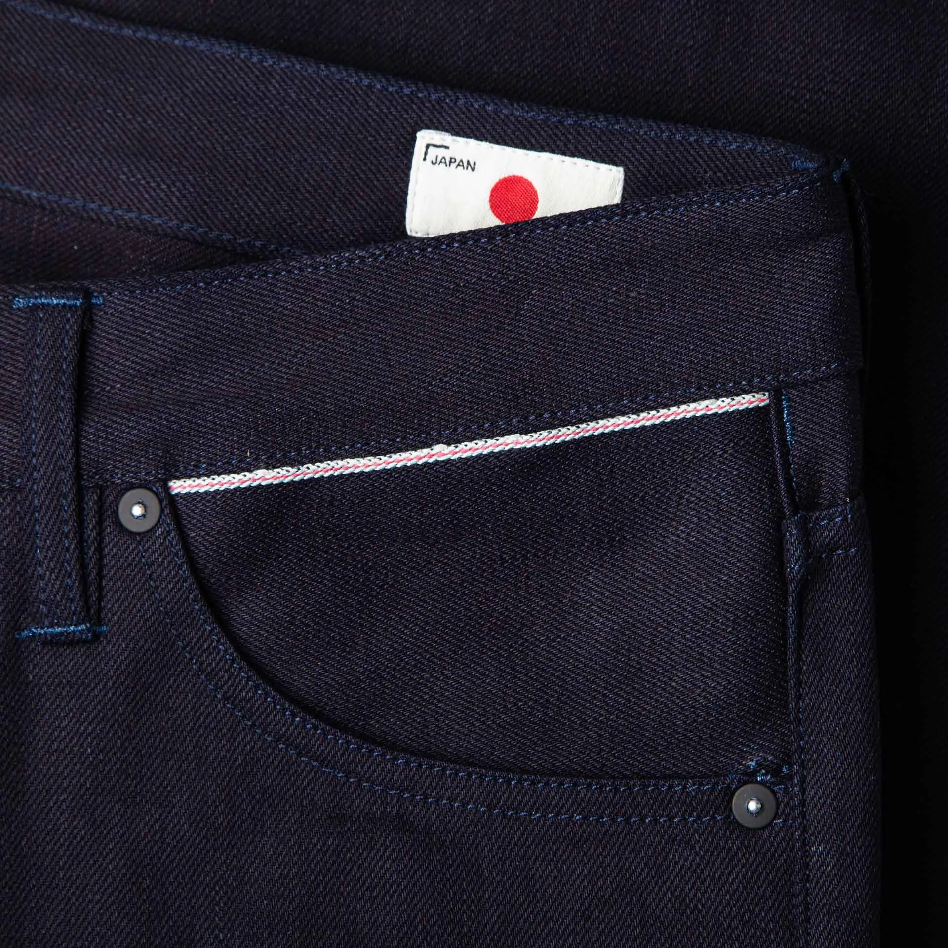 B-01 SLIM 14 oz. double indigo selvedge