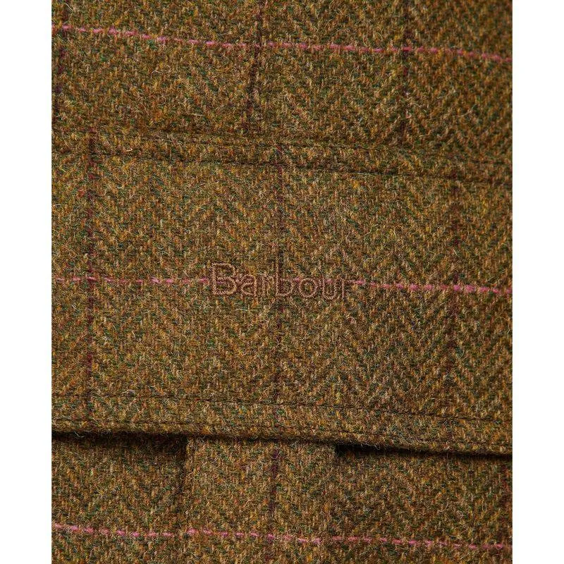 Barbour Fairfield Ladies Wool Tweed Waterproof Jacket - Windsor/Brown