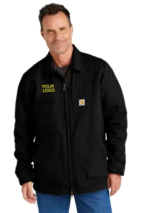 Carhartt Tall Sherpa-Lined Customized Coats, Black