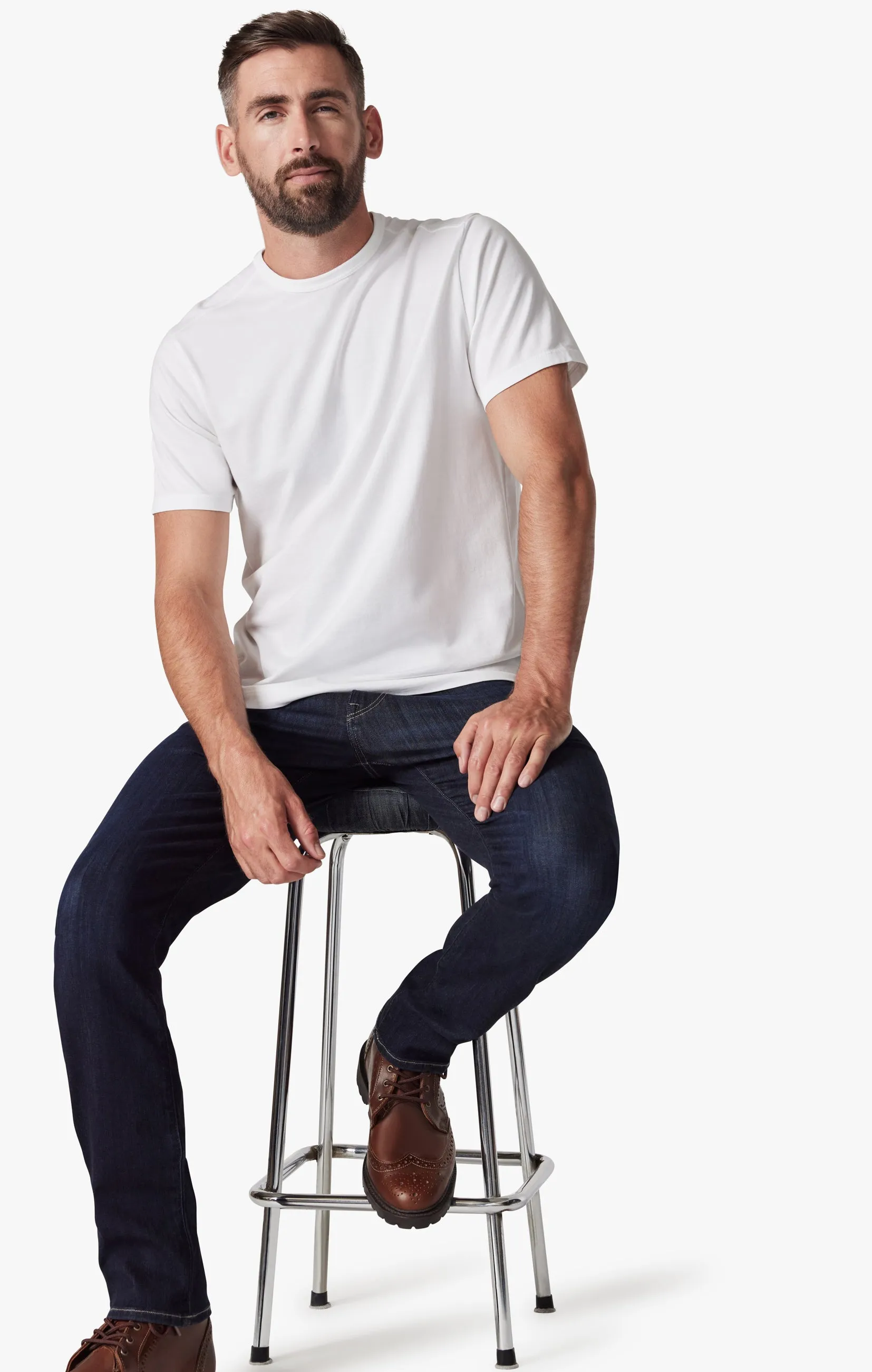 Champ Athletic Fit Jeans in Deep Refined