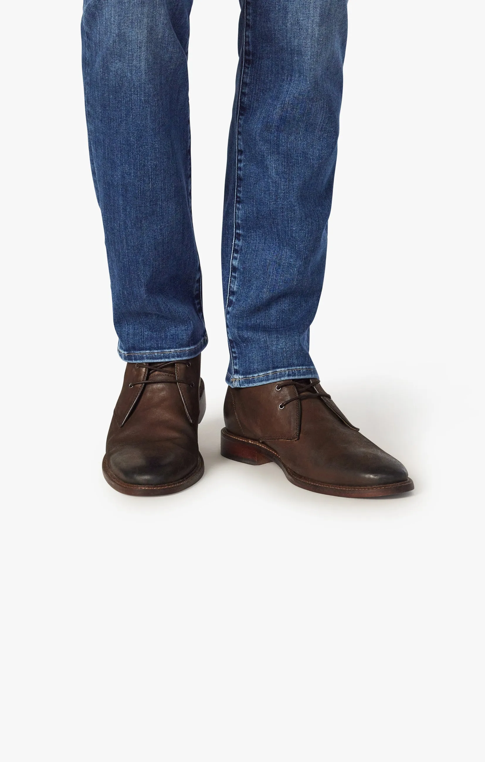 Cool Tapered Leg Jeans In Mid Brushed Refined