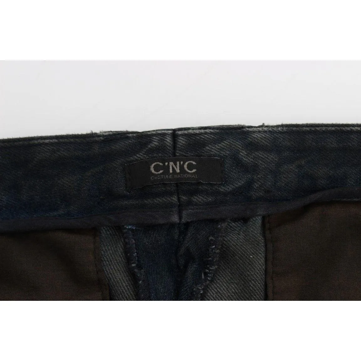 Costume National Chic Blue Slim Fit Denim Jeans