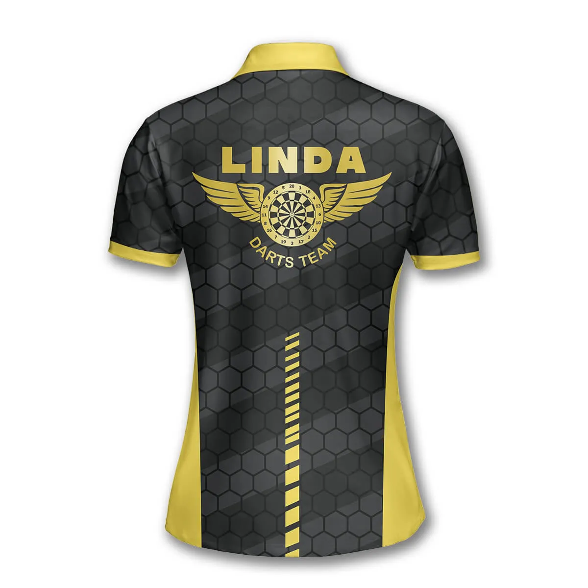 Darts Heartbeat Honeycomb Pattern Custom Darts Shirts for Women