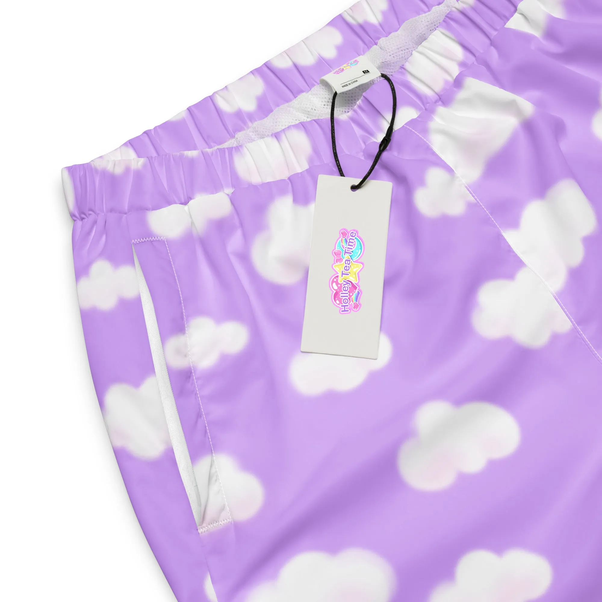 Dreamy Clouds Unisex Track Pants (Lilac)