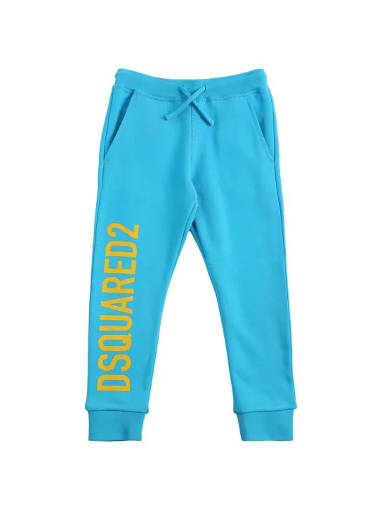 Dsquared2   Logo print cotton sweatpants 