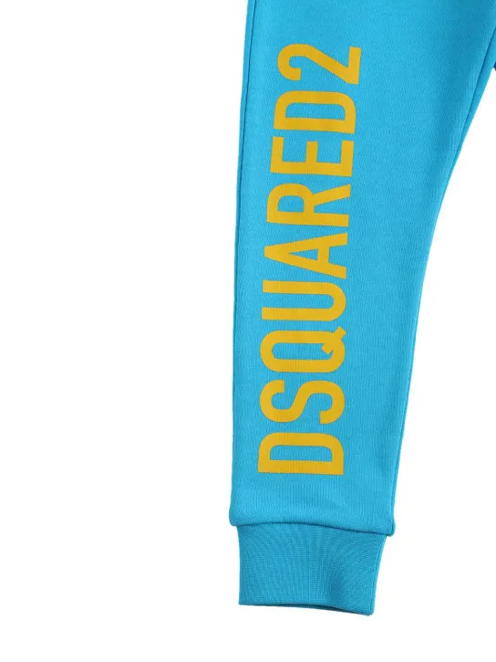 Dsquared2   Logo print cotton sweatpants 