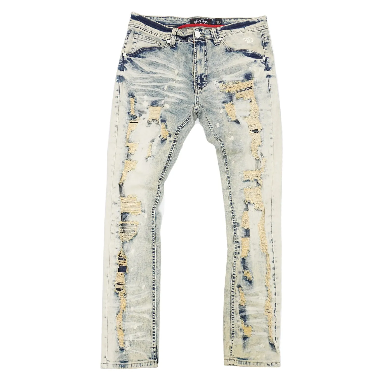 F1722 FROST Ripped Jeans - Dirt