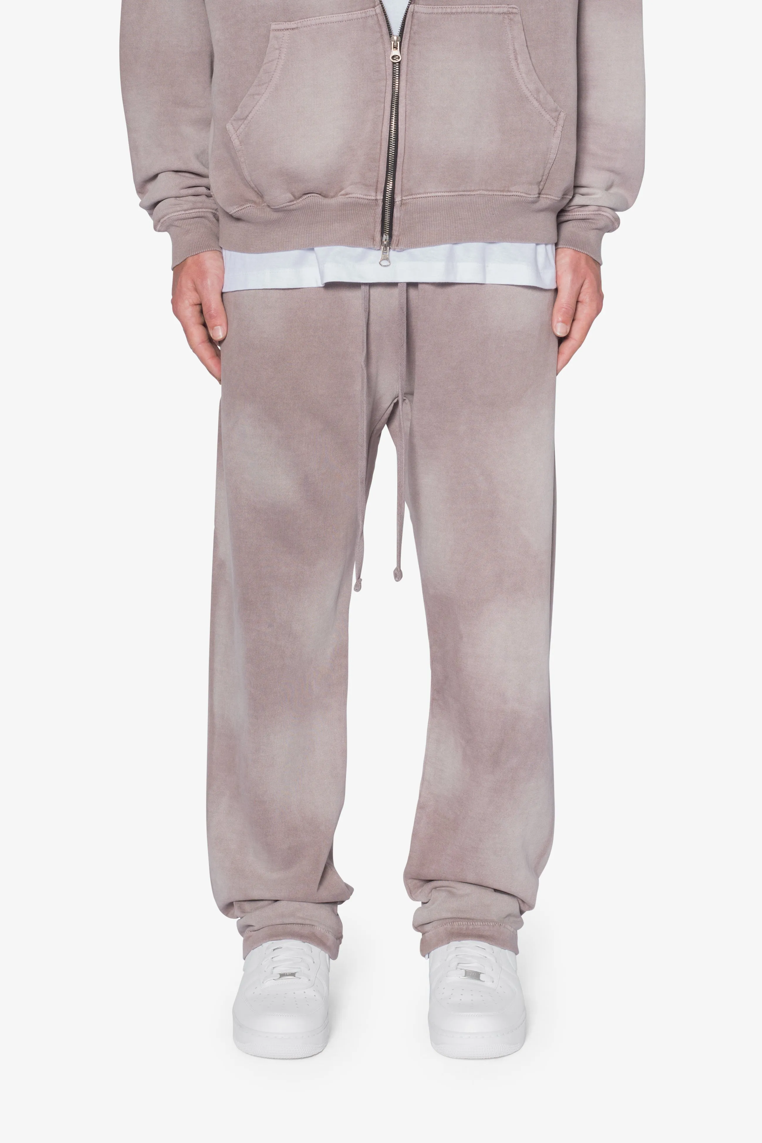 Faded Relaxed Every Day Sweatpants - Washed Mauve