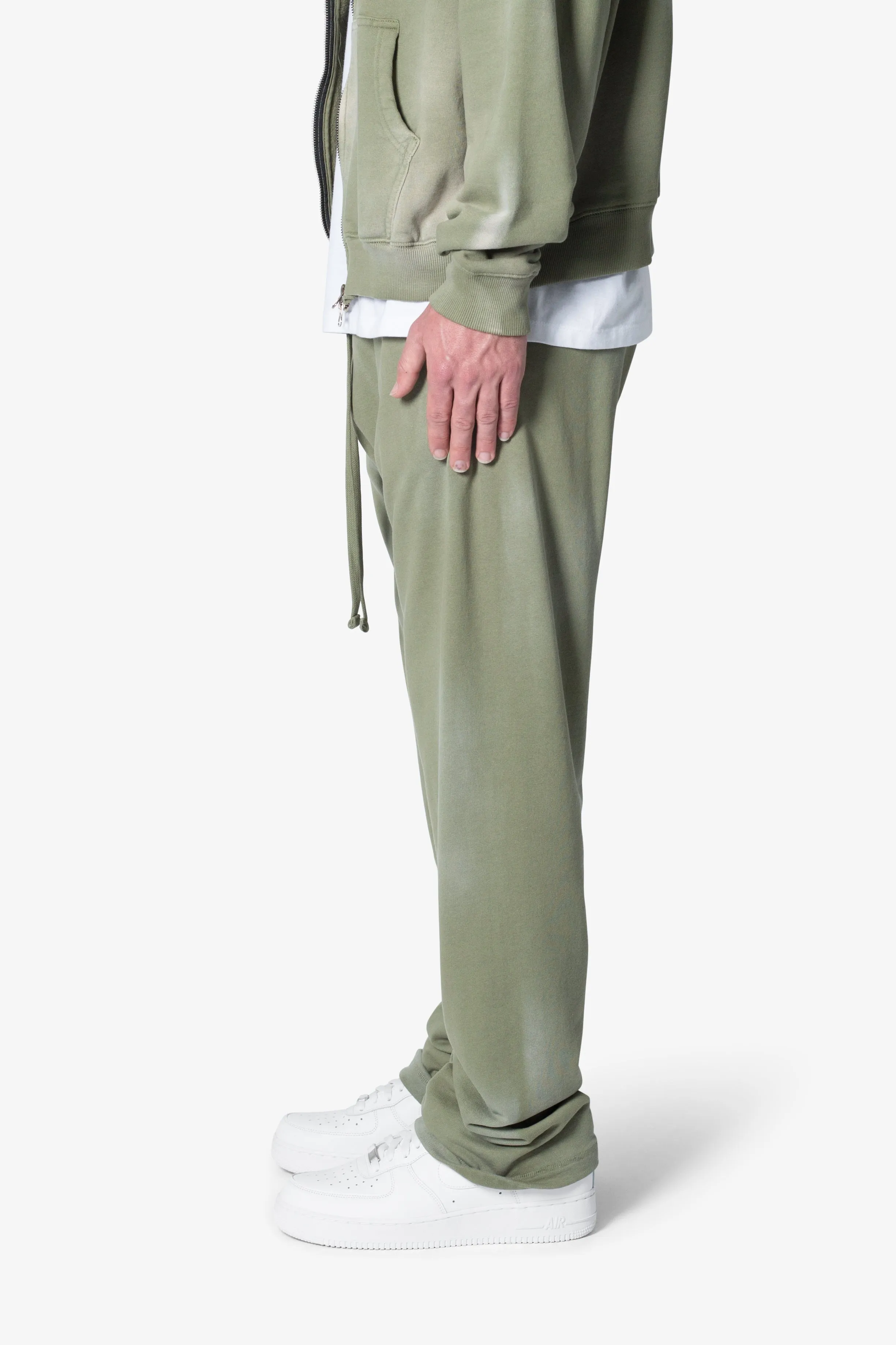 Faded Relaxed Every Day Sweatpants - Washed Olive