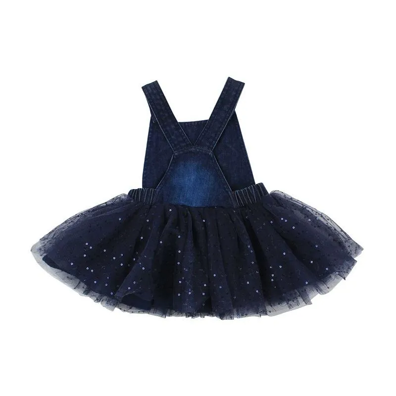 Fox & Finch Wildflower Tutu Dress - Denim