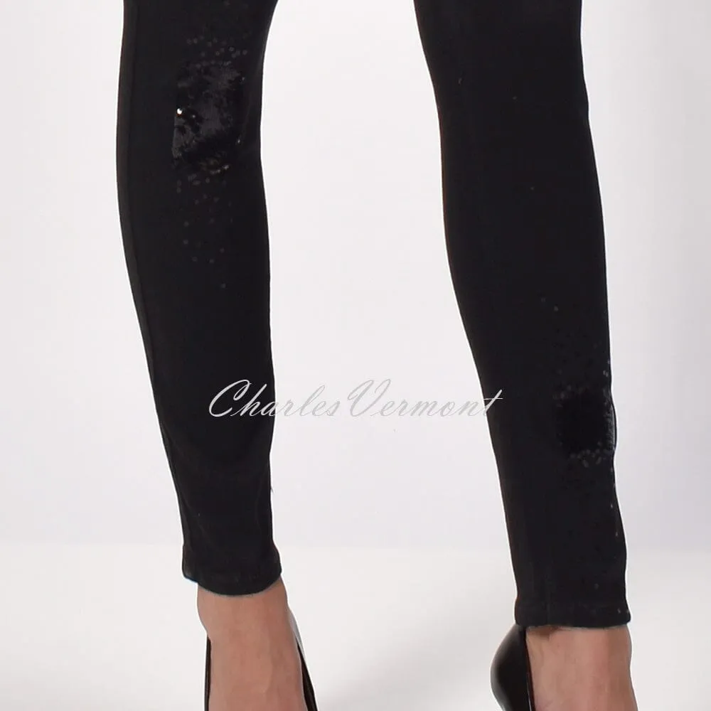 Frank Lyman Sequin Jean – Style 216115U (Black)