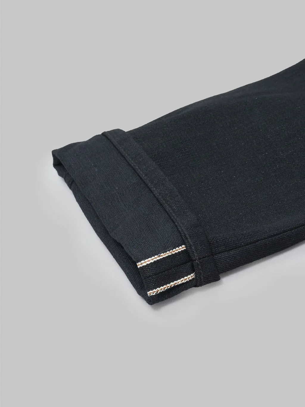 Freenote Cloth Avila 17oz Black Denim Slim Taper Jeans