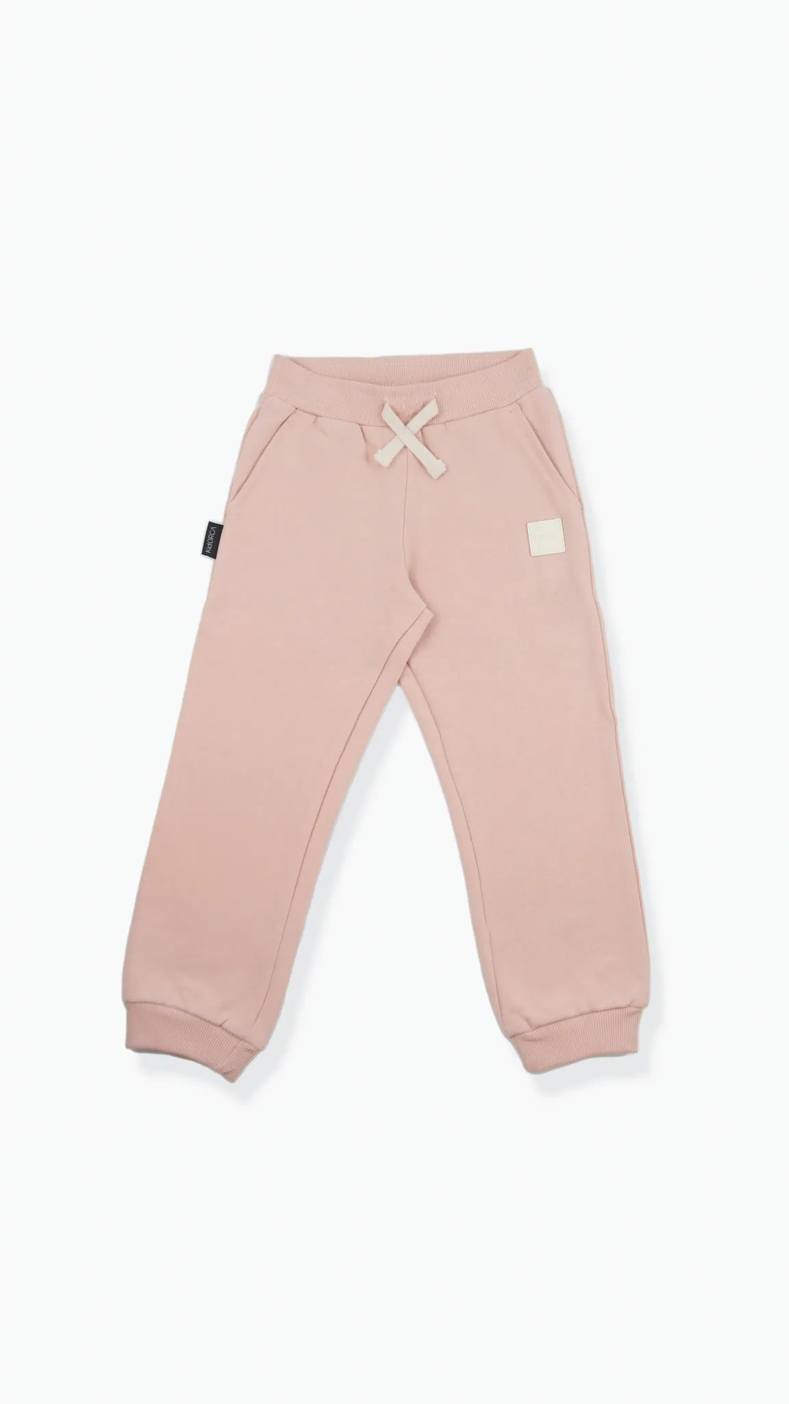 French Terry Sweatpants _ Pale Rose