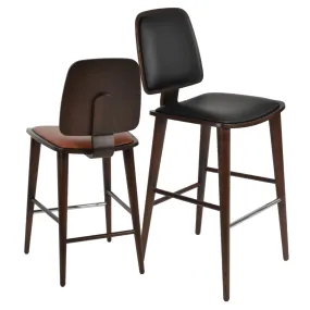 Ginza Wood Bar Stool