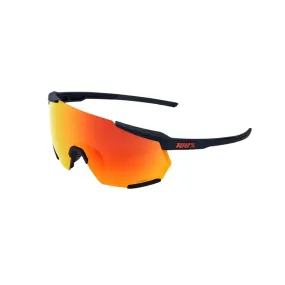 Glasses 100% Racetrap 3.0 Soft Tact Black Red