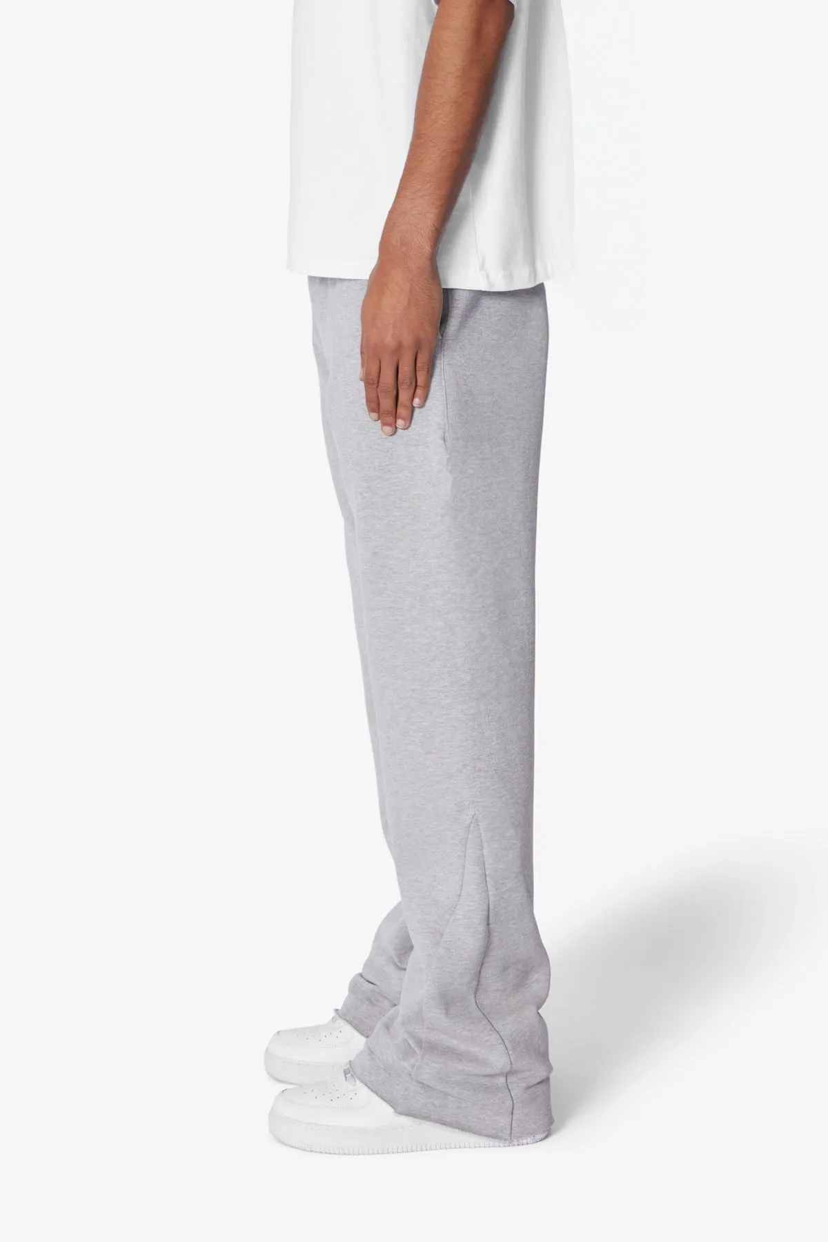 Heavy Every Day Bootcut Sweatpants - Marled Grey