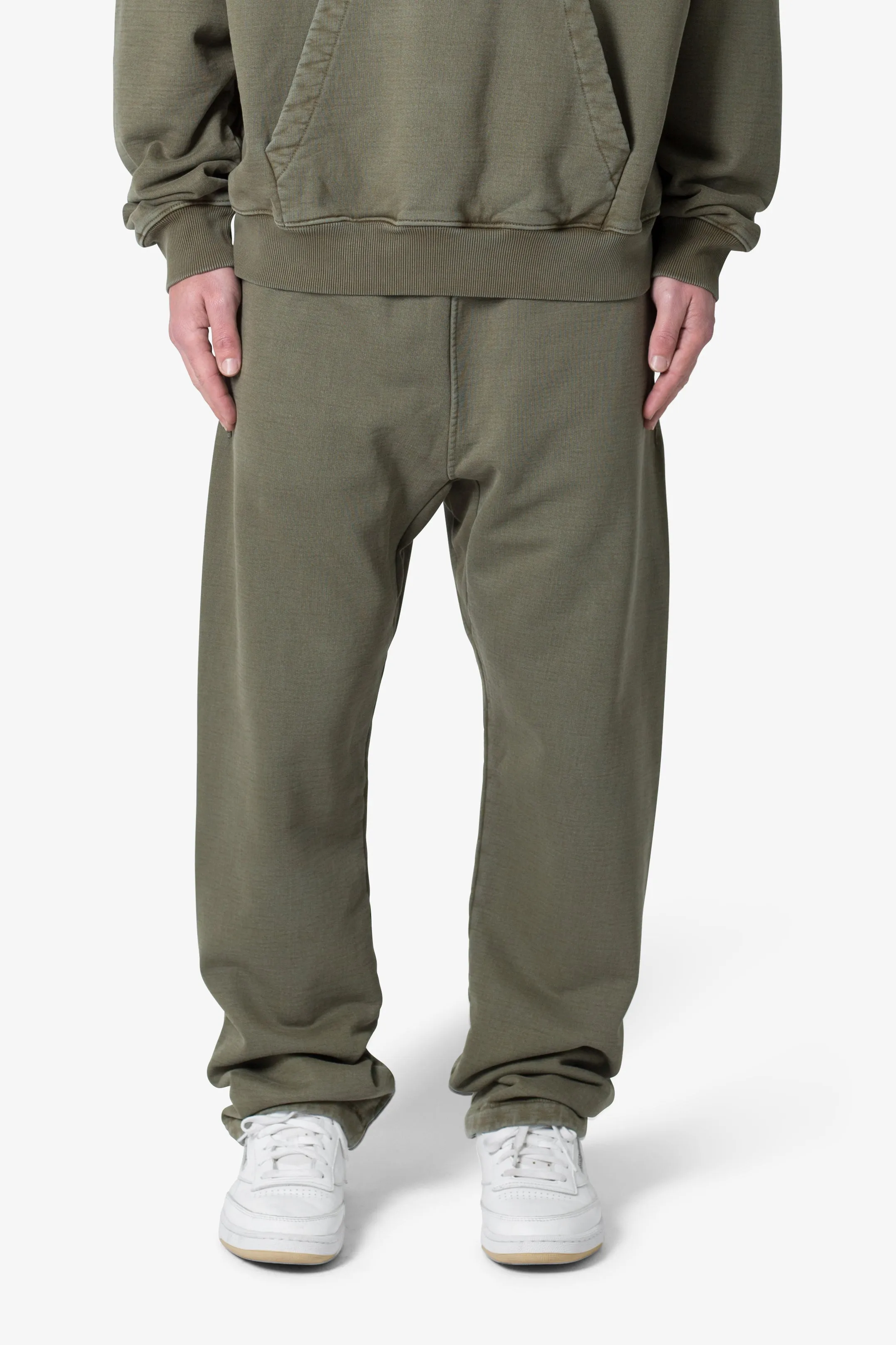 Heavy Relaxed Every Day Sweatpants - Washed Olive