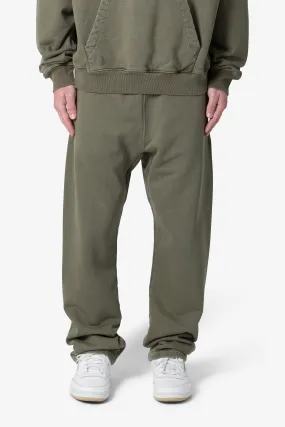 Heavy Relaxed Every Day Sweatpants - Washed Olive