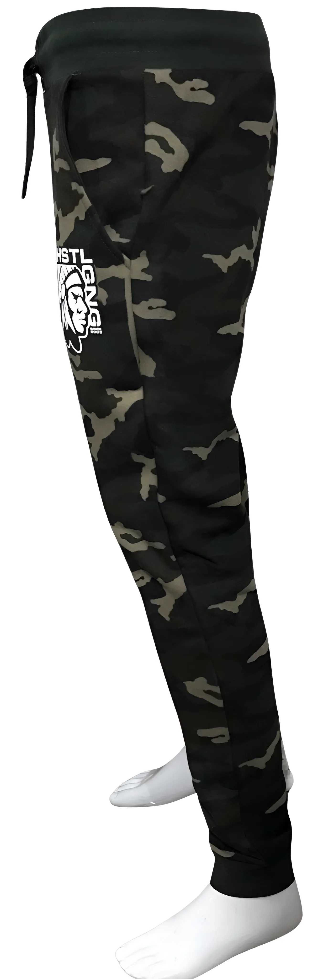 ^HUSTLE GANG^ (CAMOUFLAGE) ~HSTL~ JOGGER SWEATPANTS