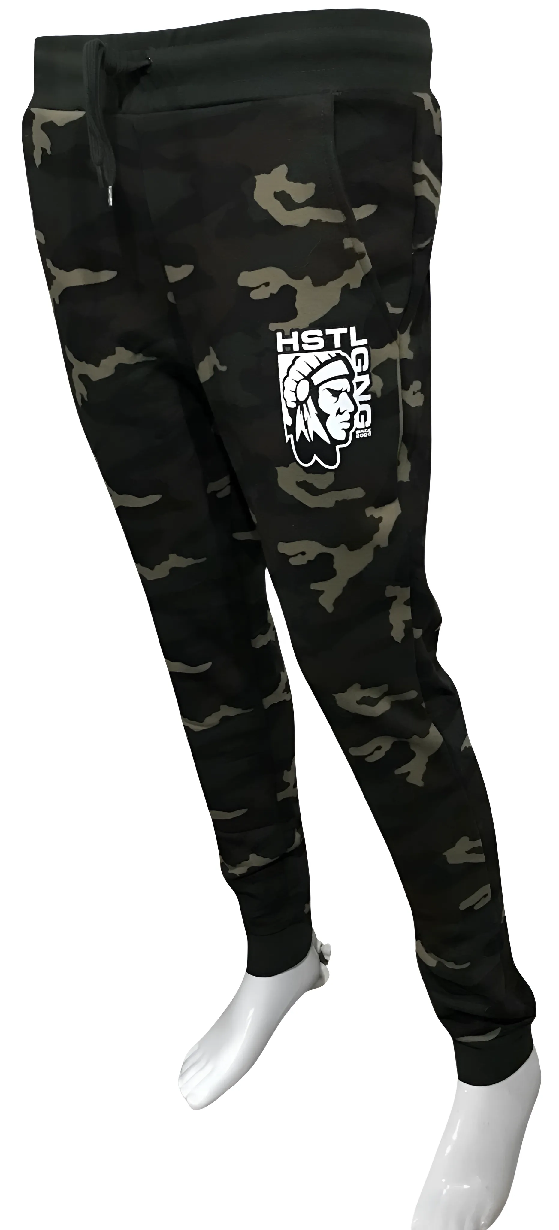 ^HUSTLE GANG^ (CAMOUFLAGE) ~HSTL~ JOGGER SWEATPANTS