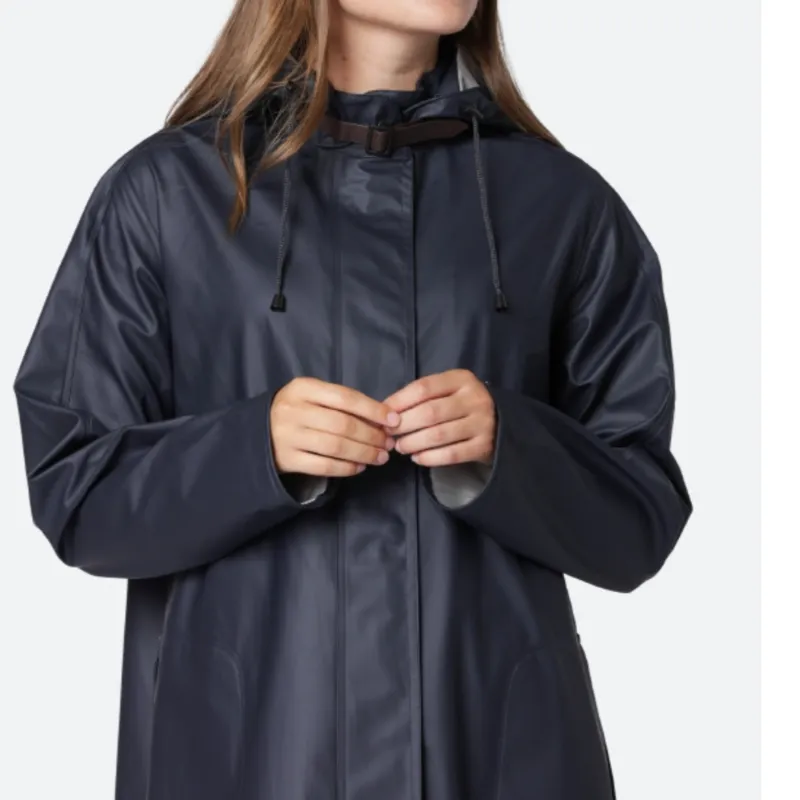 Ilse Jacobsen Raincoat - Dark Indigo