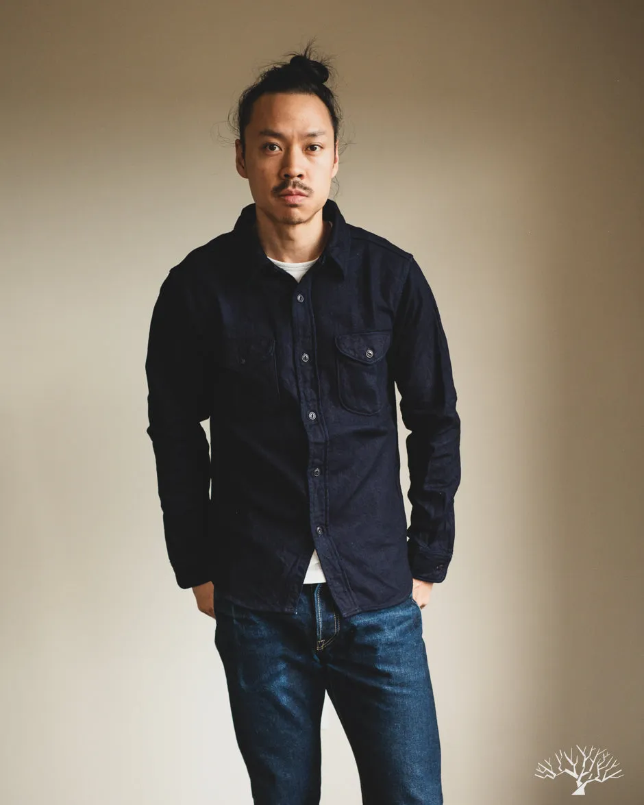 Indigo Selvedge Heavy Flannel