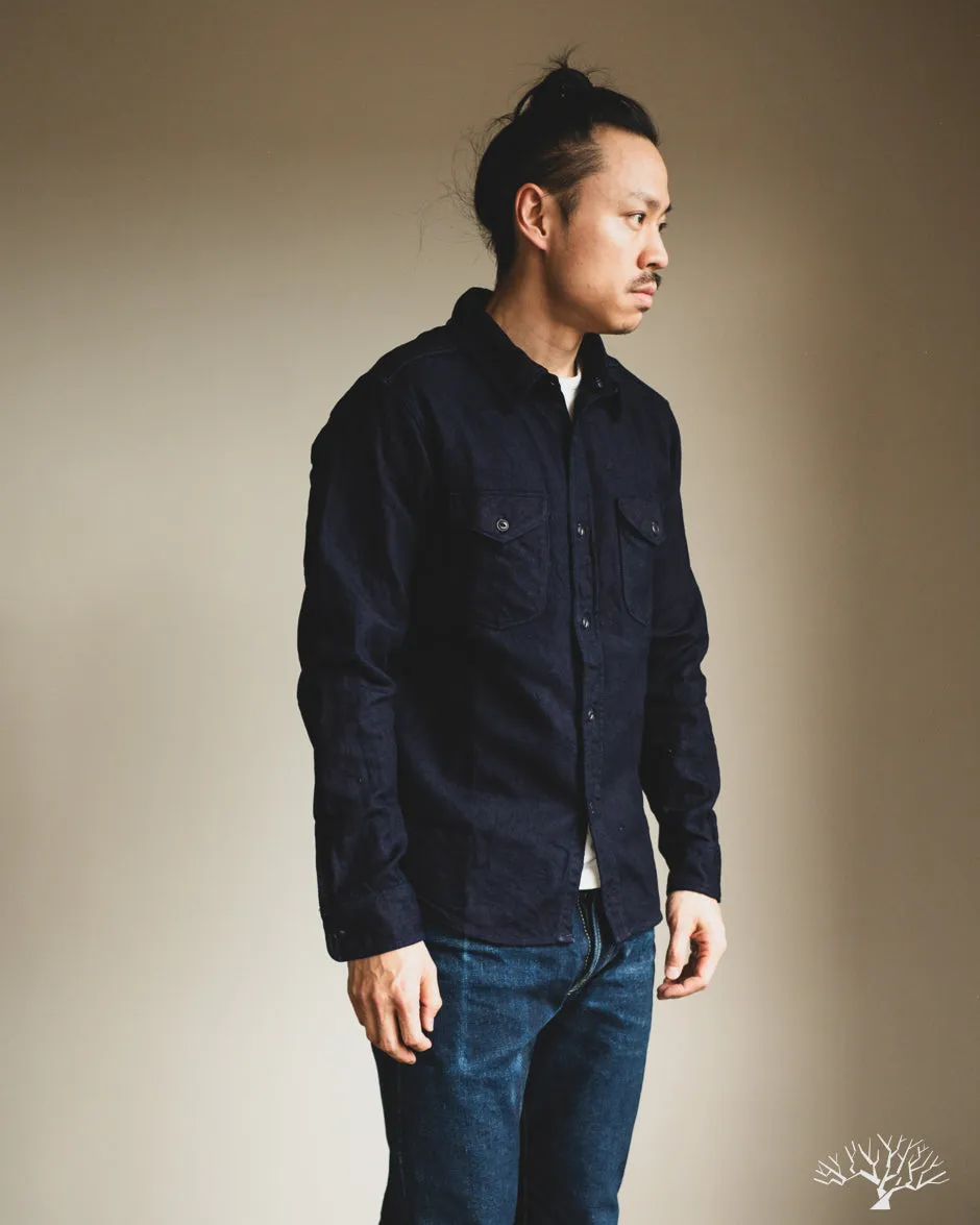 Indigo Selvedge Heavy Flannel