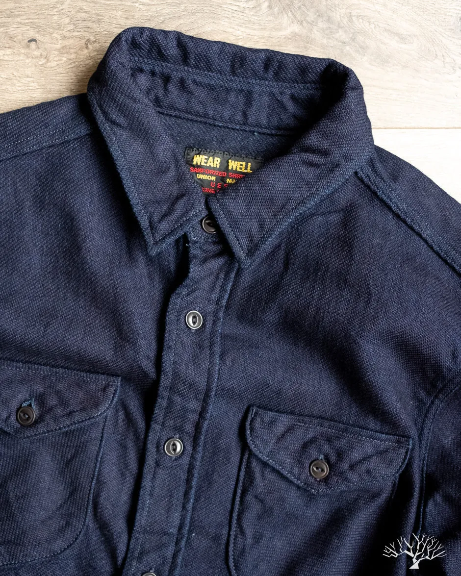 Indigo Selvedge Heavy Flannel