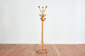 Italian Bamboo Coat Stand