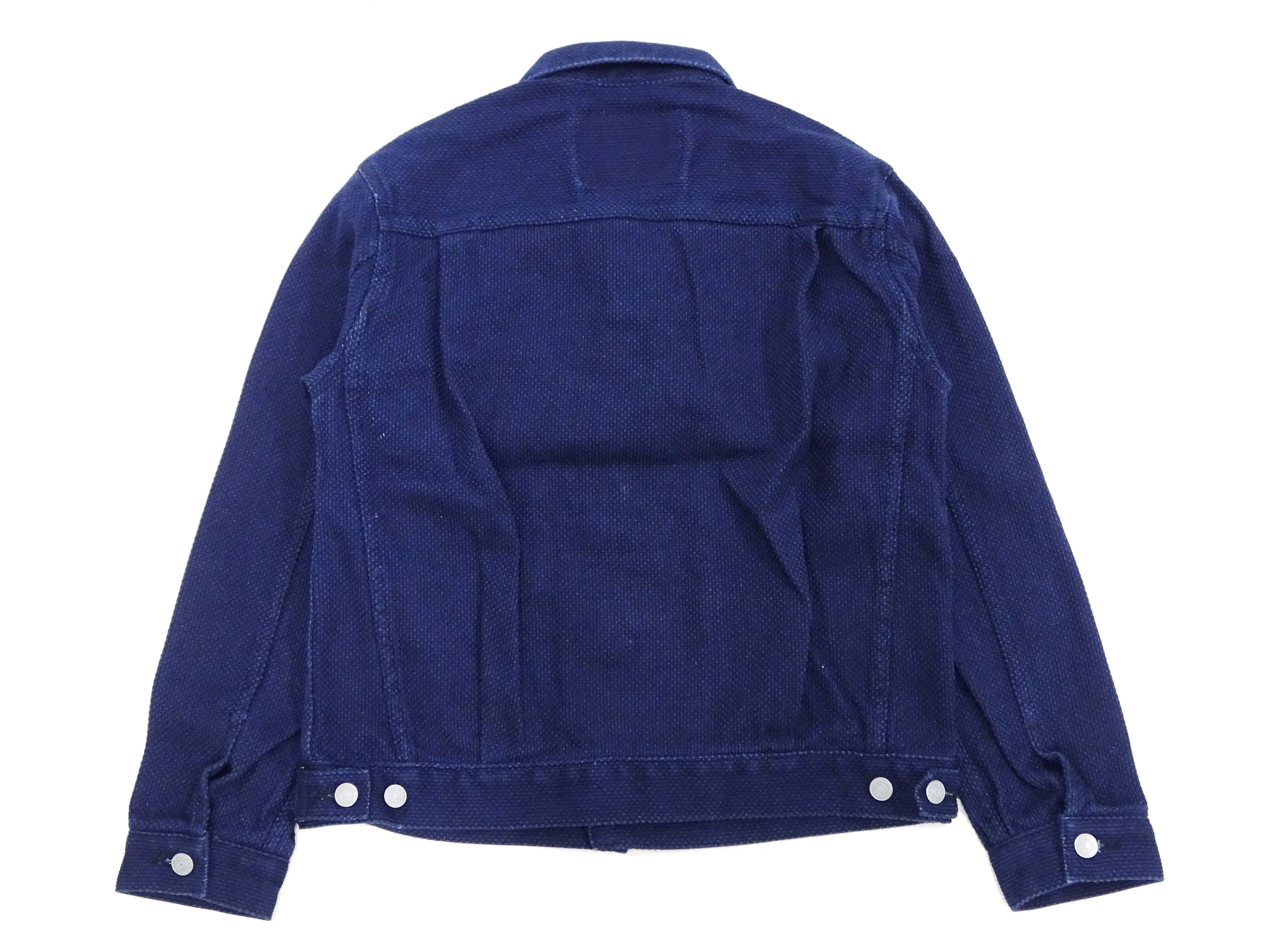 Kojima Genes Sashiko Jacket rnb5049 Men's Type 2 Style Japanese Sashiko Indigo Jacket RNB-5049