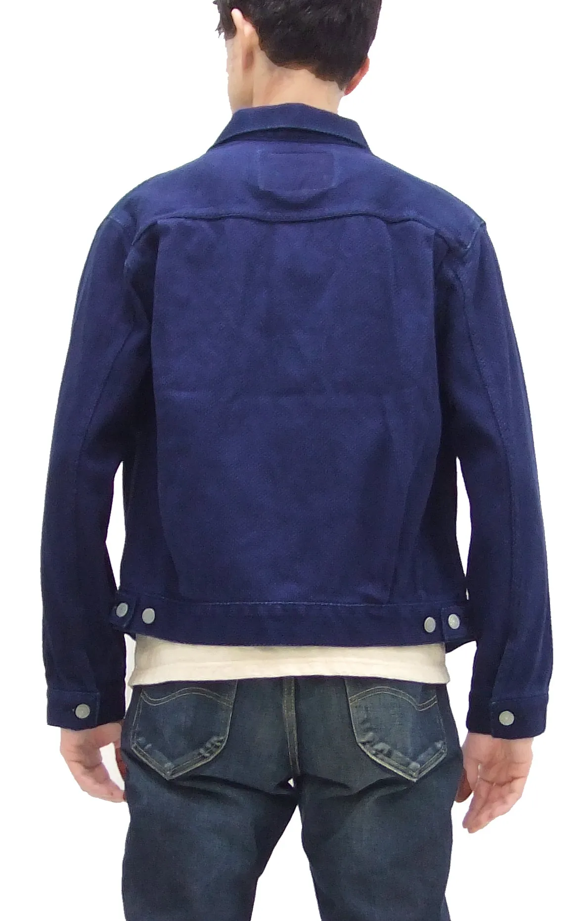 Kojima Genes Sashiko Jacket rnb5049 Men's Type 2 Style Japanese Sashiko Indigo Jacket RNB-5049