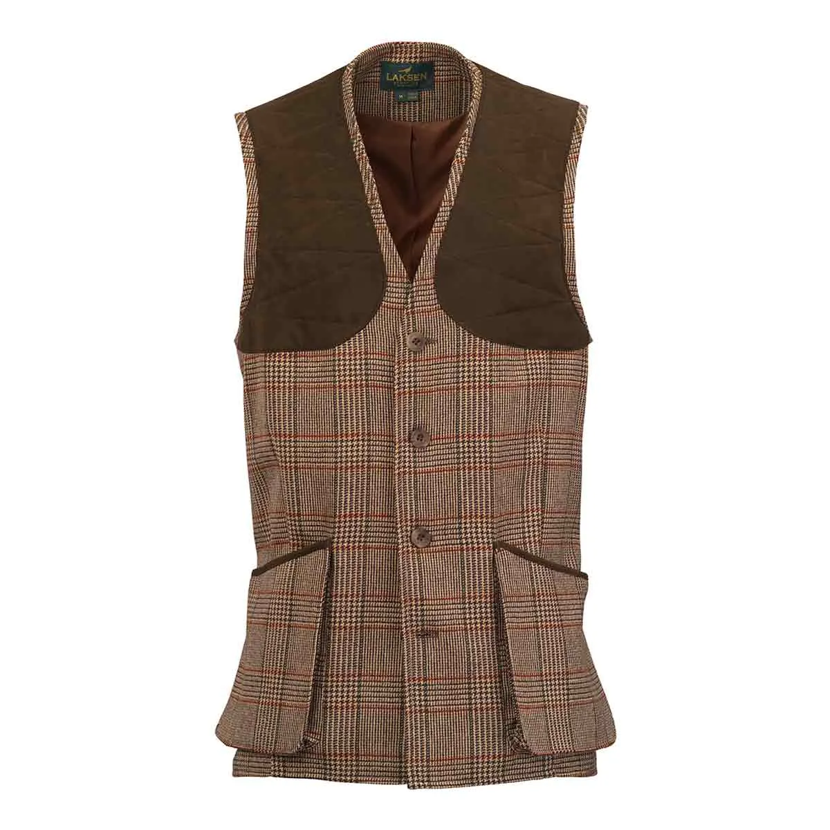 Laksen Cavendish Leith Tweed Shooting Vest