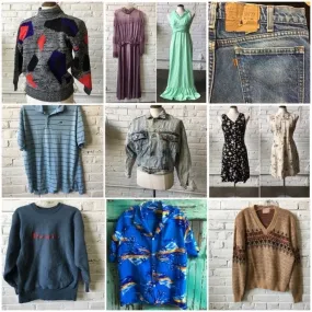 Mixed Vintage, mens & womens, 25 lbs