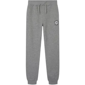 Name It Grey Melange Jefootball Sweatpants