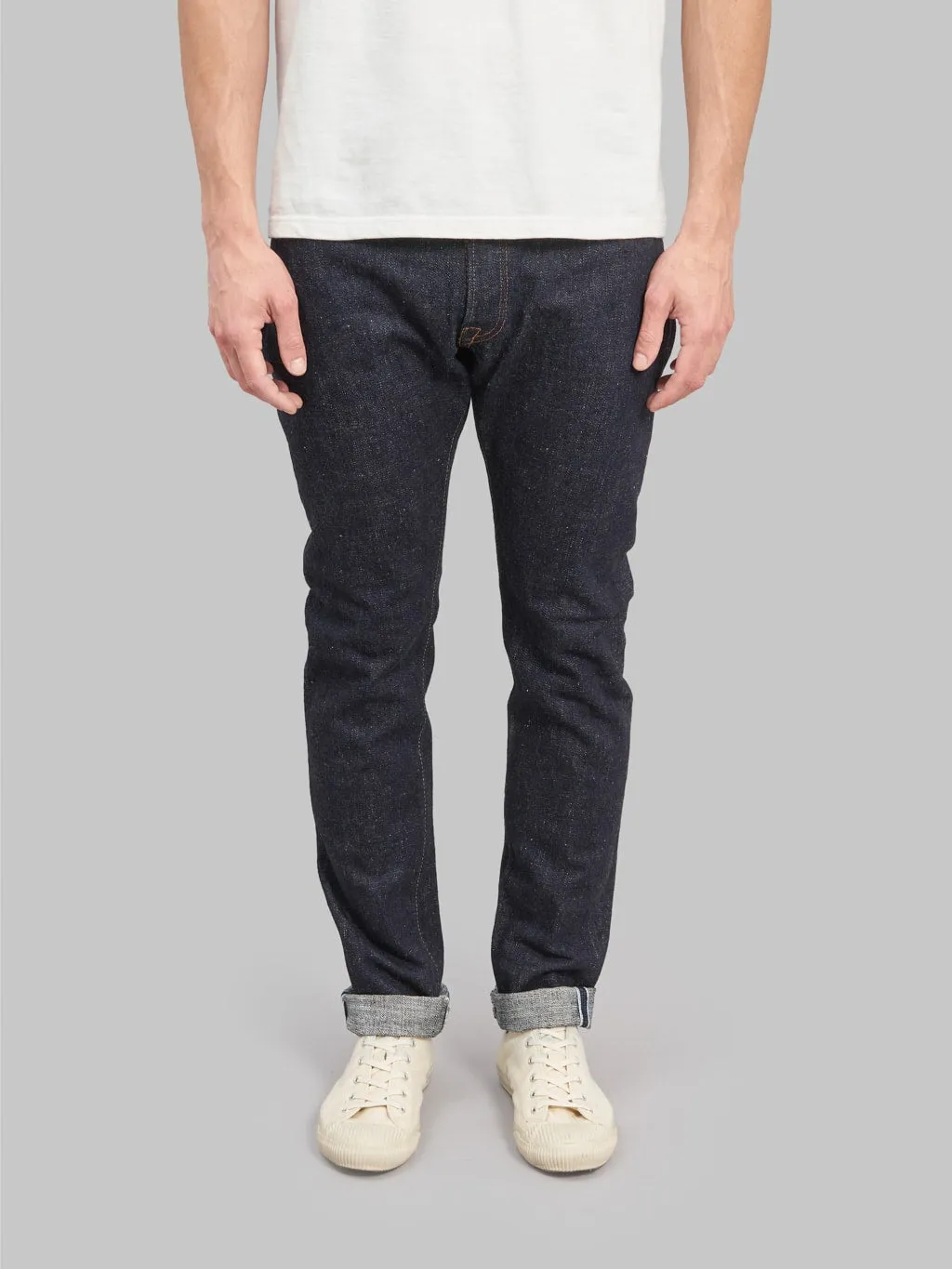 Pure Blue Japan SLB-019 "Slub Denim" 16.5oz Relaxed Tapered Jeans