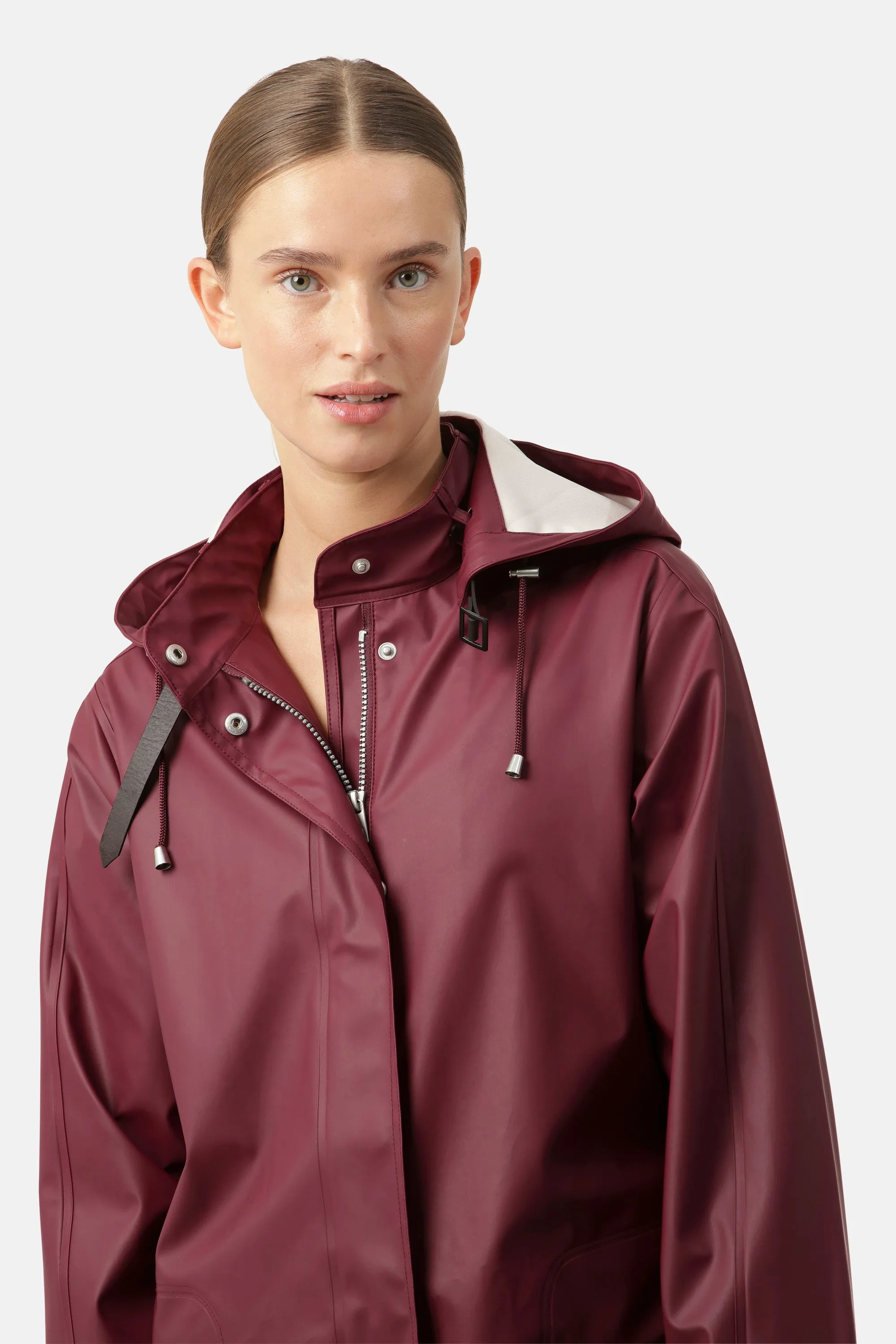 Raincoat - Maroon Banner