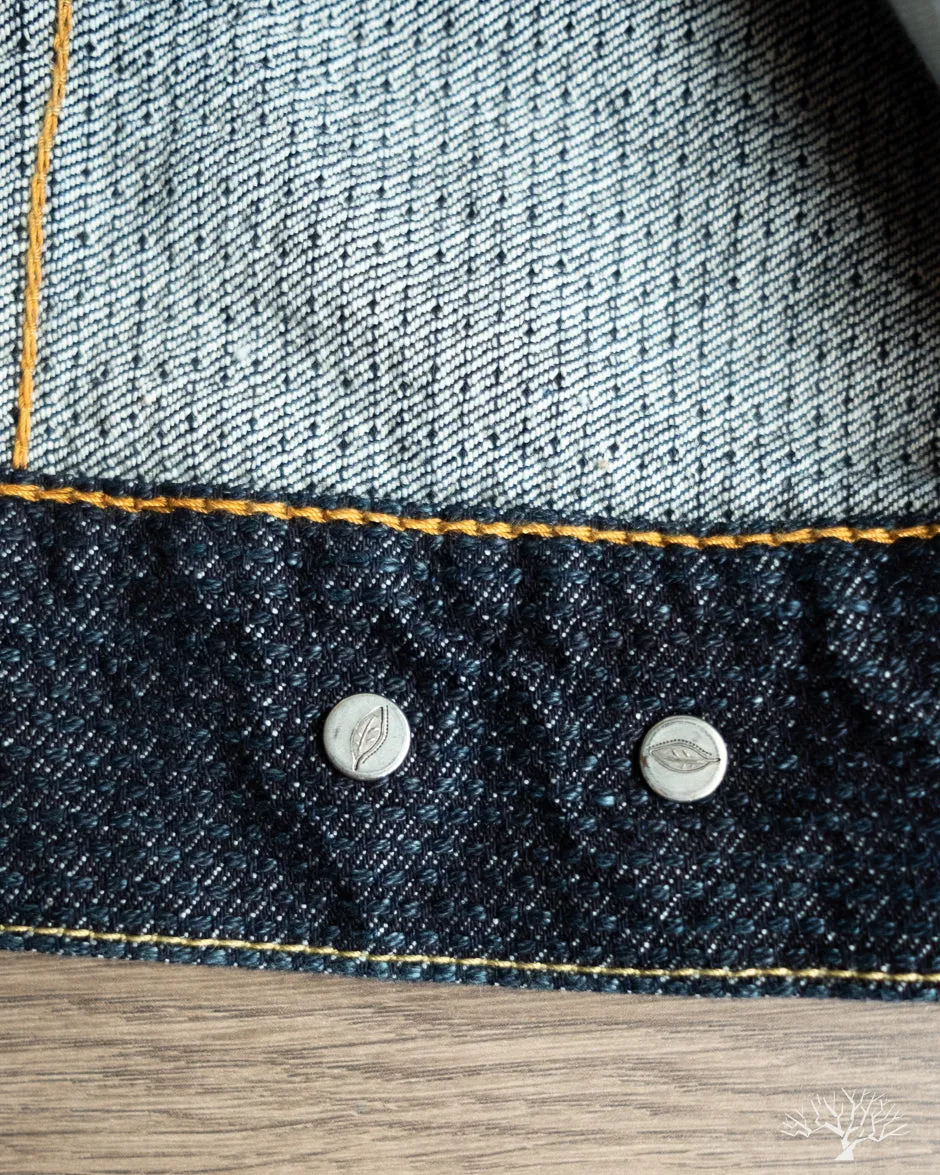 Sashiko Type 2 Jacket - Indigo x Indigo