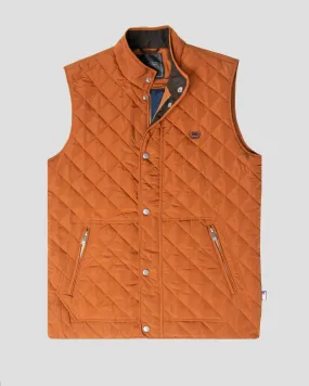 SG Quilted Vest - Tangerine