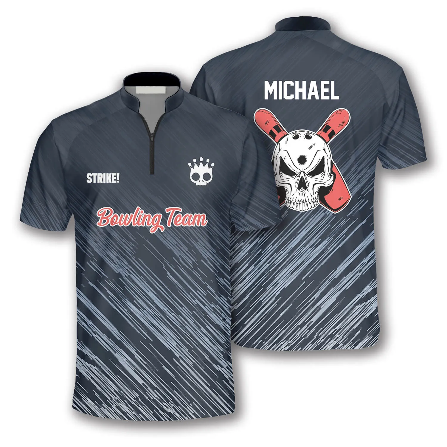 Shooting Star Custom Bowling Jerseys for Men, Uniform Shirt for Bowling Team, Bowling Lover