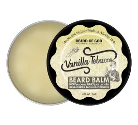 Vanilla Tobacco Crafted & Poured Beard Balm