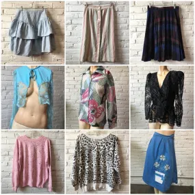 Womens Vintage Clothing Mix (50 lbs) Bundle